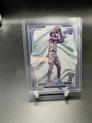 Brandon Miller Rookie 2023-24 Panini Recon #25 Contours Insert Hornets RC - Image 1 of 2