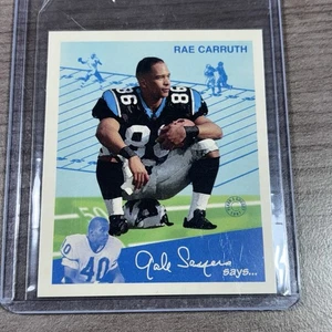 1997 Fleer Goudey II #86 Rae Carruth Rookie - Foto 1 di 2