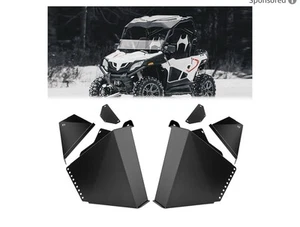 Aluminum Half Lower Door Panel Inserts For CFMOTO Z-Force 500 800 1000 2014-2023 - Picture 1 of 9
