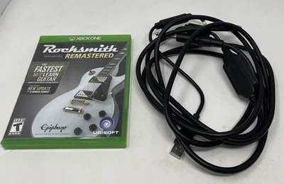 Rocksmith 2014 Edition Remastered (Microsoft Xbox One, 2014) w/ Cable Tested - Image 1 of 4