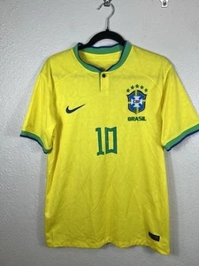 Trikot 2022/23 Brasilien Heim #10 Neymar Medium Nike WM Brasilien - Bild 1 von 10