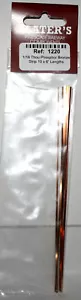 Slaters 1220 - 1/16 Thou x 1/16 Zoll breit Phosphor Bronze Tonabnehmer Streifen 10 x 6 Zoll - Bild 1 von 6