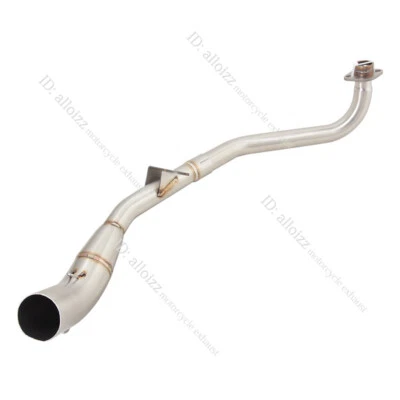 For HONDA MSX125 SF GROM125 2021-2023 Motorcycle Exhaust System Front Link Pipe - Image 1 of 4