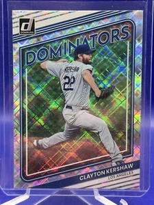 2022 Donruss Clayton Kershaw #D-1 Dominators Diamond Los Angeles Dodgers - Picture 1 of 2