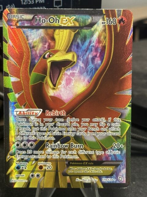 PrimetimePokemon's Blog: Ho-Oh EX -- Dragons Exalted Pokemon Card Review