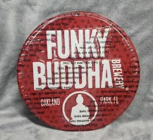 Funky Buddha Brewery Logo Tin Tacker Metal Beer Sign 15.5 Inches Oakland Park Fl - Picture 1 of 1