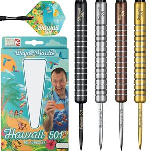 Wayne Mardle Darts Set 20g 22g 24g 26g grams Tungsten Official Hawaii 501 Legend