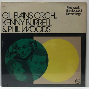 Gil Evans/Kenny Burrell/Phil Woods-Previously Unreleased Recordings-Verve-SEALED - Imagen 1 de 2