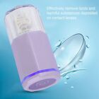 Violet Contact Lens Washer Portable Contact Lenses Cleaning Tools Automatic Esg