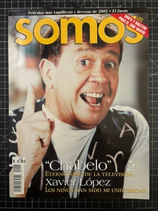 Somos Magazine Revista Chabelo Xavier López Mexican film actor Latin Magazine - Picture 1 of 3