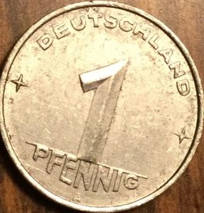 1952 GERMANY 1 PFENNIG - Picture 1 of 2