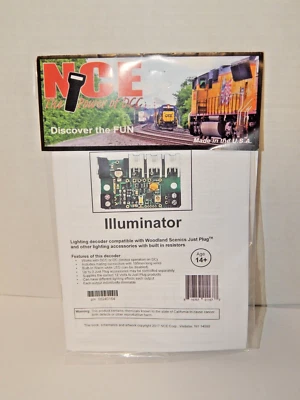 NCE #164 Illuminator Decoder w/Built-In resistors for use with WSC Just Plug NEW - Image 1 of 2