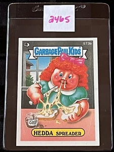 1988 Topps Garbage Pail Kids Series 14 OS14 Hedda Spreader 573b - Foto 1 di 3