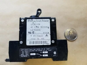 FUJI ELECTRIC CP32E/5K Circuit Protector AC 5A 250V 50/60HZ - Picture 1 of 2