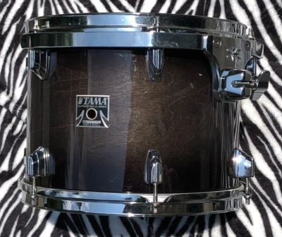 Tama Superstar Classic Rack Tom барабан 9 x 12 дюймов черный прозрачный выцветающий портированный - Изображение 1 из 4