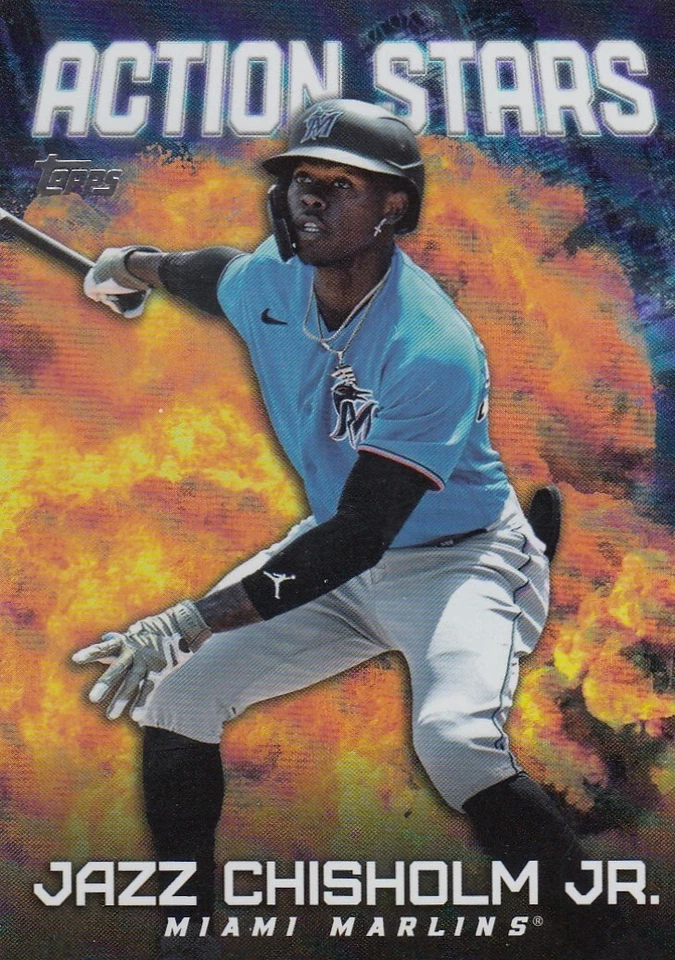 JAZZ CHISHOLM JR TOPPS UPDATE ACTION STARS NEW YORK YANKEES #30 2023 23 - Image 1 of 1