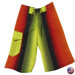 NWT MEN'S SLIM FIT QUICK DRY SUMMER BEACH SWIMWEAR SWIMMING TRUNKS BOARD SHORT S - Picture 1 of 5