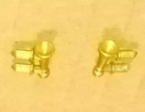 2 NUOVE CORNA IN OTTONE LUMINOSO ATHEARN #90604 PER RDC, PA, F7, GP7, HUSTLER, S-12 - Foto 1 di 6
