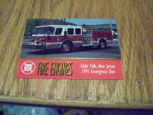 FIRE ENGINES LITTLE FALLS, NEW JERSEY SERIES TWO TRADING CARD #184 - Picture 1 of 1