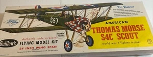 Guillow Thomas Morse S4C Scout Lasercut GUI201, neu versiegelt - Bild 1 von 3