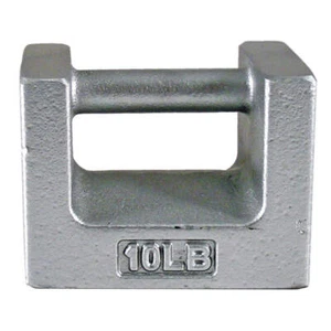 RICE SEE WIEGESYSTEME 12828 Gewicht, Griff Hndle, 10 Pfund, Gusseisen, Klasse 7 15F061 - Bild 1 von 2