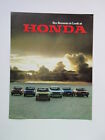 1978 HONDA Brochure Catalog pamphlet  ACCORD, CVCC, Station Wagon, CIVIC