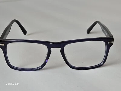 NUEVAS GAFAS MORGENTHAL FREDERICS NEWMAN JR. 845 MONTURAS AUTÉNTICAS AZULES 49-17 Foto 1 de 4