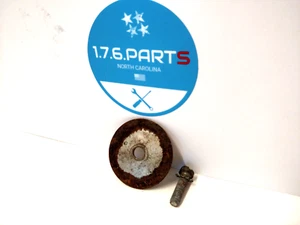 Jaguar XJ6 XJS Dayton Wire Wheel Spinner Center Cap Screw & Plate 80-87 - Picture 1 of 2