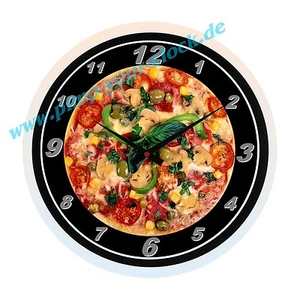 Mega Wanduhr " Pizza " Top Größe bis 40cm - Picture 1 of 3