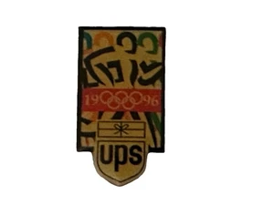 1996 Olympic Games Atlanta Lapel Pin Team USA United Parcel Service UPS Sponsor - Picture 1 of 2