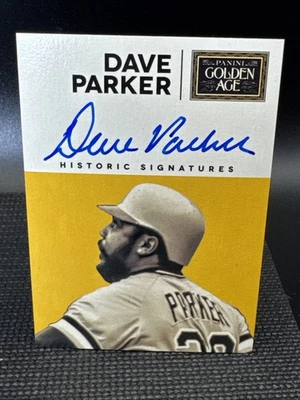 2014 Panini Golden Age Historic Signatures #PRK Dave Parker Autograph Auto - Image 1 of 2