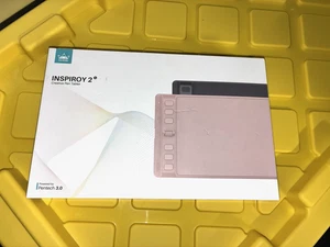 Huion Inspiroy 2 H641P Drawing Graphics Tablet Scroll Wheel 6 Customized Keys  - Picture 1 of 5