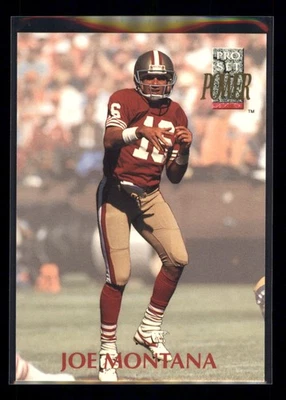 1992 Pro Set Power #16 Joe Montana - Image 1 of 2