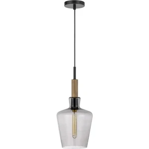 CAL Lighting & Accessories FX-3779-1 Swindon Pendant Smoked - Picture 1 of 1