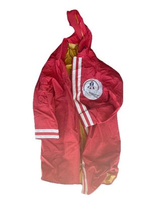 Chaqueta Abrigo de Lluvia Vintage New England PATRIOTS NFL Vinilo Logo Antiguo RARO Mediano Foto 1 de 2
