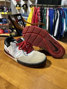 Nike SB Zoom Tre A.D. Herren Größe 9 2008 weiß rot schwarz Vintage Y2K Skate - Bild 1 von 15