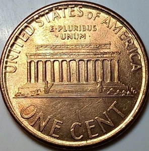1994 P AU Lincoln Memorial Cent Penny 1C Broadstrike Error NICE - Picture 1 of 2