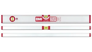 Poziomica aluminiowa profesjonalna wzmocniona BMI ALUSTAR NEW 200 cm - Picture 1 of 1