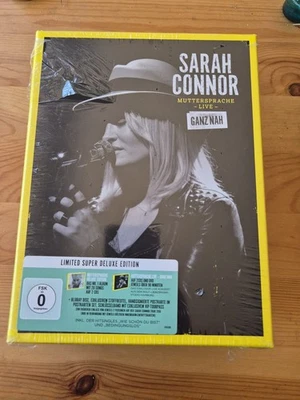 Sarah Connor Muttersprache Live Ganz Nah Fan Box Neu 4 CD + Blu-ray + DVD - Bild 1 von 4