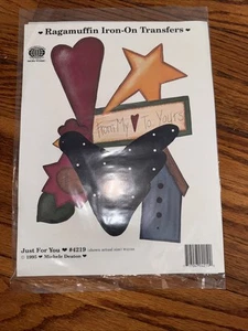 Ragamuffins Iron-On Transfer Just For You #4219 New - Picture 1 of 4