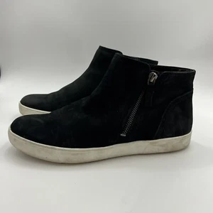 Naturalizer Womens Miranda Black High Top Sneakers 9.5 - Picture 1 of 7