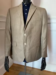 LAUREN RALPH LAUREN Mens Blue Ultraflex Plaid Classic Stretch Blazer 42Short - Picture 1 of 4