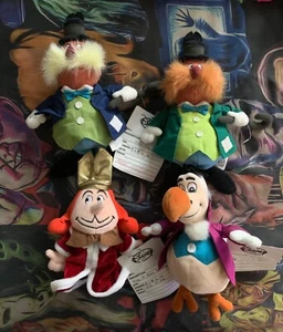 RARE Prototype Disney Alice In Wonderland Beanie Babies - Picture 1 of 5