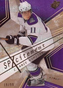 2008-09 SPx SPxcitement Gold #3 Anze Kopitar
