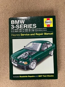HAYNES 3210 BMW 3-SERIES 1991-1996 H-N reg 4 cyl AND 1991-1995 6 cyl H-M reg - Picture 1 of 4