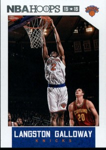 2015-16 Hoops #4 Langston Galloway NM-MT Knicks