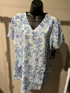 Med Couture Scrub Top NWT Soft Stretchy feel easy care - Picture 1 of 8
