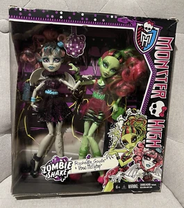 Mattel Monster High - Zombie Shake 2 Pack Dolls- Rochelle Goyle and Venus IN BOX - Picture 1 of 24