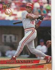 KOSTENLOSER VERSAND - NEUWERTIG - 1993 Fleer Ultra Reggie Sanders #36 rot - Bild 1 von 1