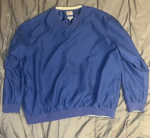 Callaway Jacke Herren Erwachsene XL blau Pullover Freizeit V-Ausschnitt Golf leicht - Bild 1 von 5